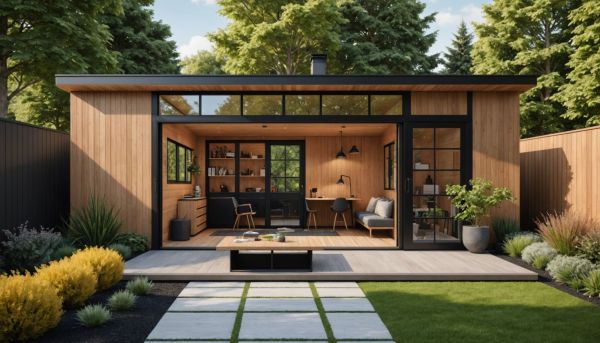 Abris de Jardin : tendances de design et décoration pour 2024